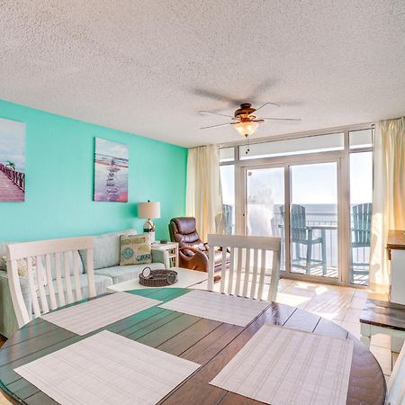 Oceanfront Condo With Huge Balcony Walk To Skywheel Myrtle Beach Esterno foto