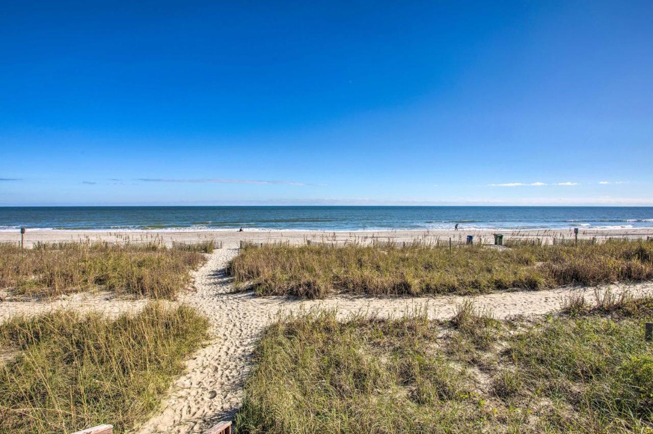 Oceanfront Condo With Huge Balcony Walk To Skywheel Myrtle Beach Esterno foto