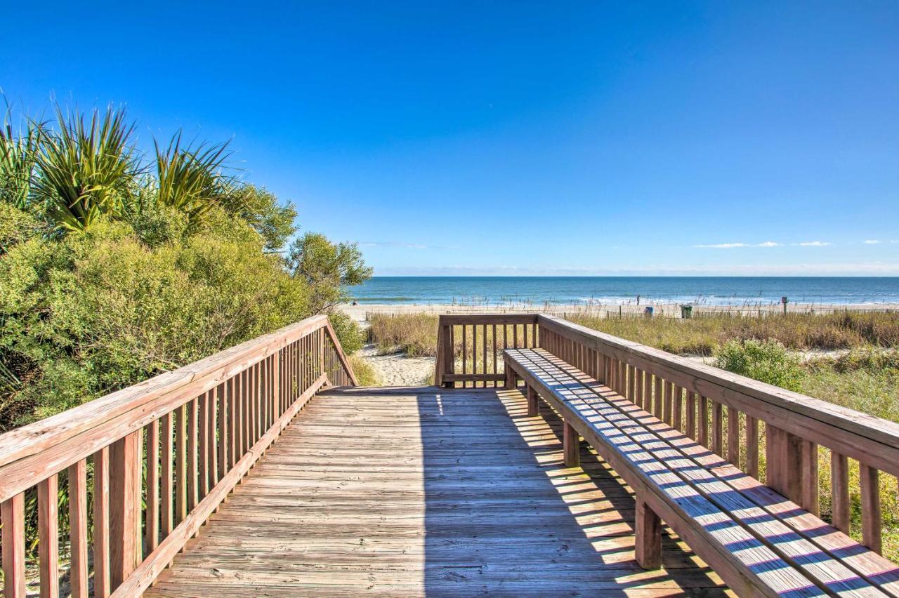 Oceanfront Condo With Huge Balcony Walk To Skywheel Myrtle Beach Esterno foto