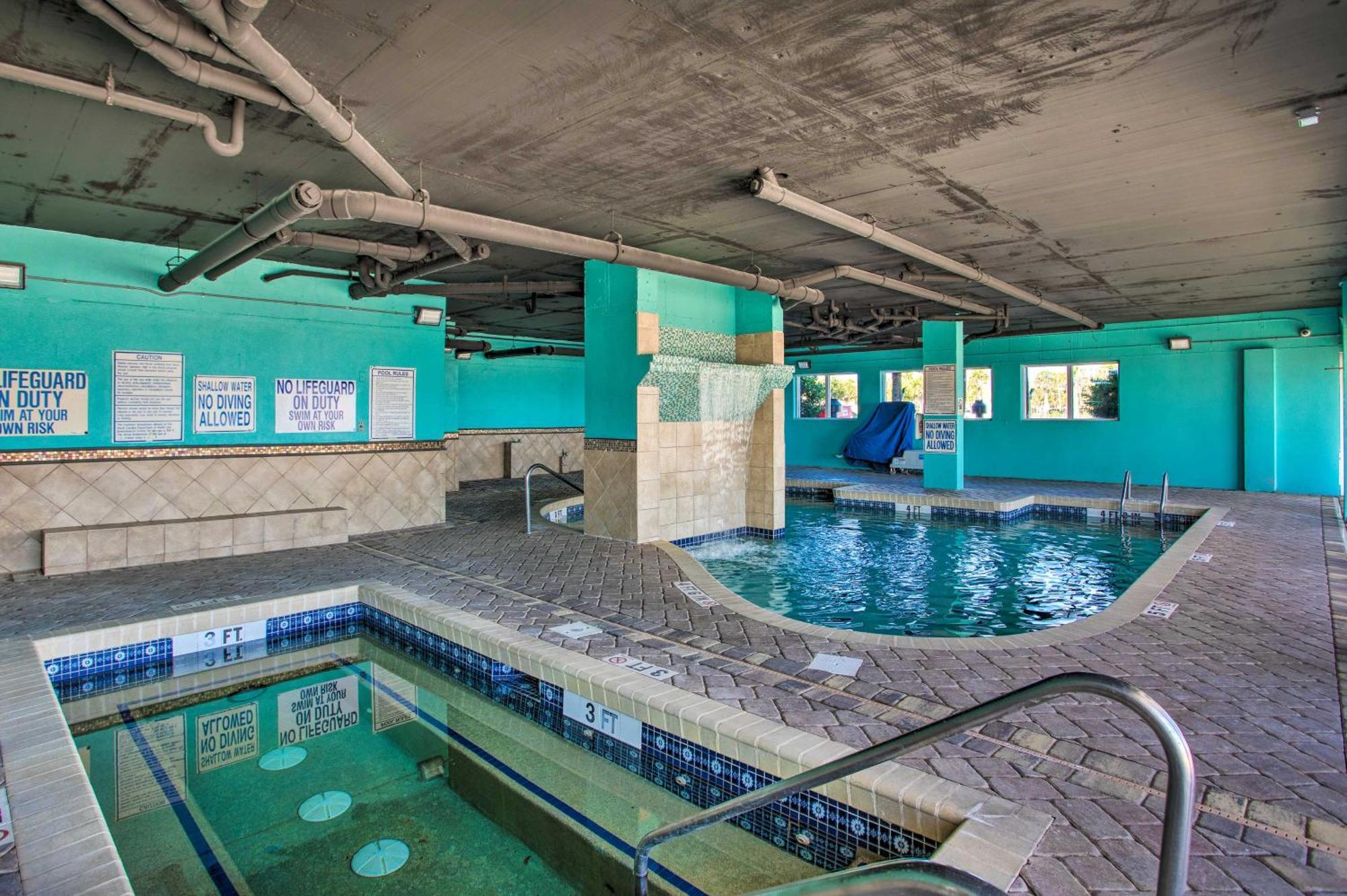 Oceanfront Condo With Huge Balcony Walk To Skywheel Myrtle Beach Esterno foto