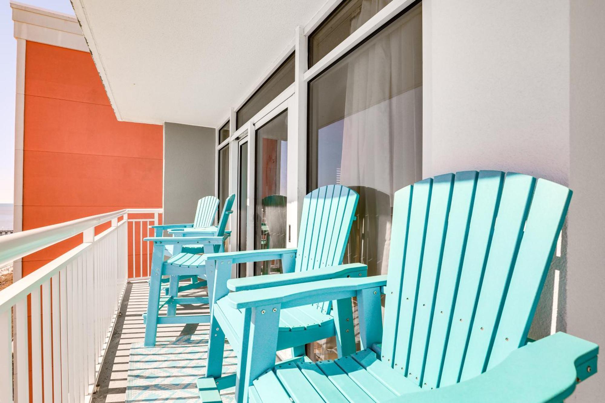 Oceanfront Condo With Huge Balcony Walk To Skywheel Myrtle Beach Esterno foto