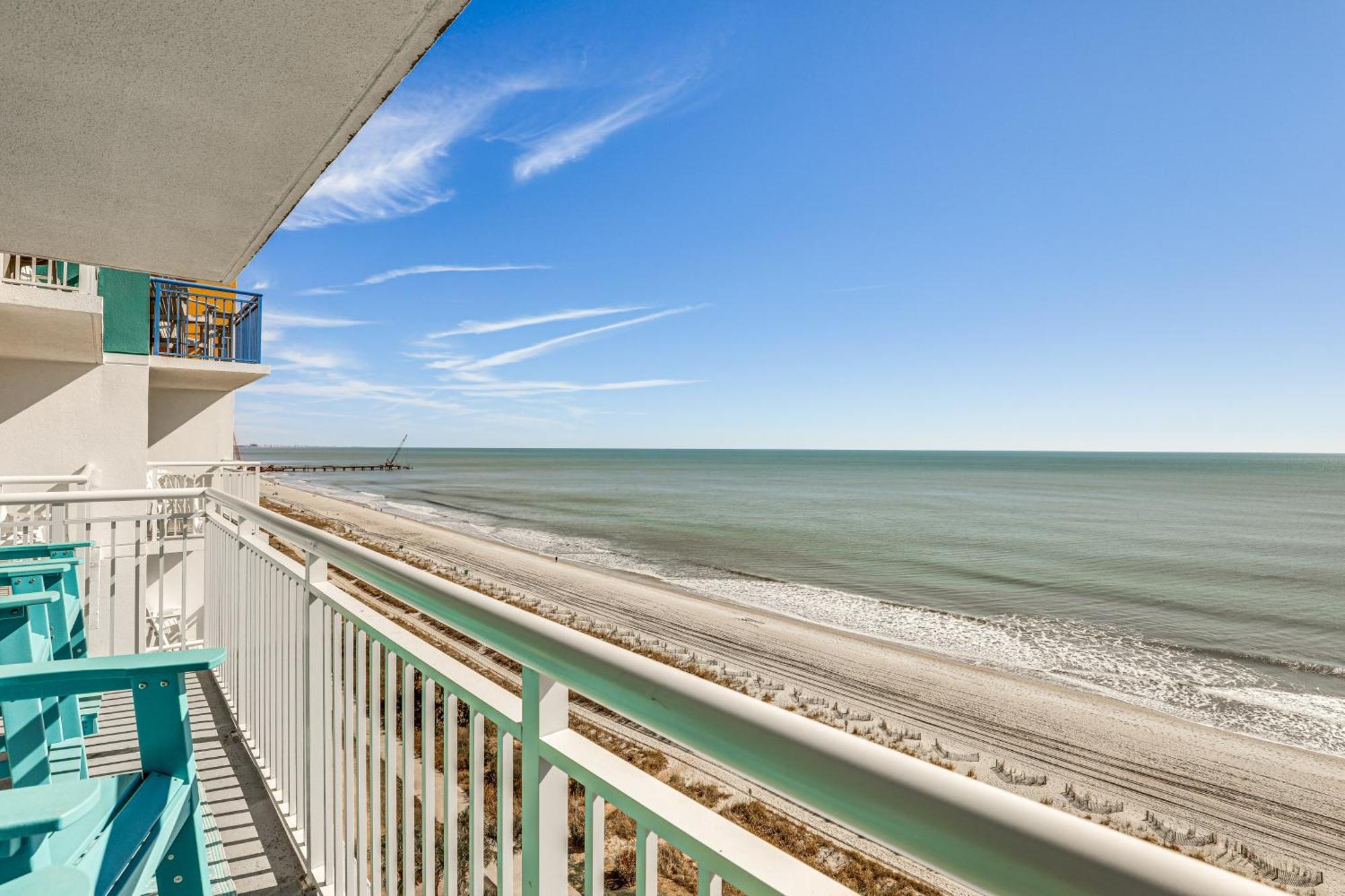 Oceanfront Condo With Huge Balcony Walk To Skywheel Myrtle Beach Esterno foto